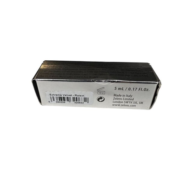 Zelens Extreme Velvet Raisin Lip Colour 5ml Hydrating Lipstick Rich Pigment - Picture 8 of 14